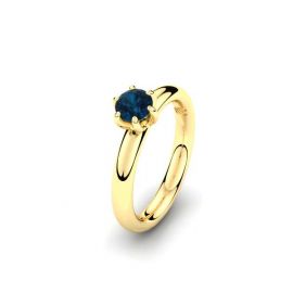 64090 Silent Memories herinneringsring gezet met ronde asdiamant 