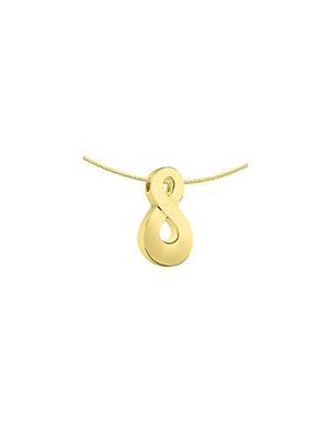 Infinity ashanger in witgoud.